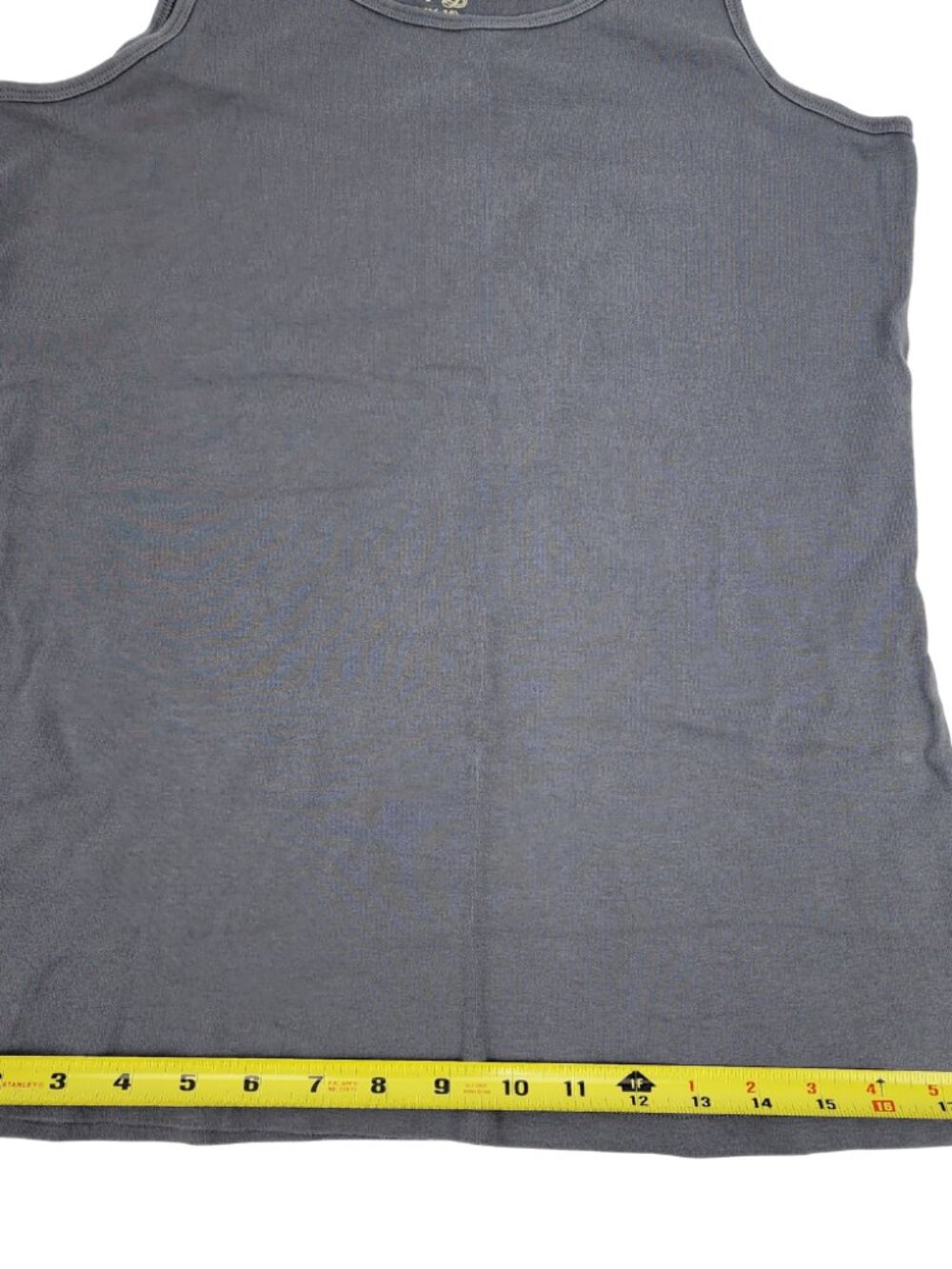 Bundle Lot of 6 Faded Glory Womens XL 16/18 Cotton Stretch Layering Tank Tops - Picture 9 of 13